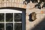 Flaxman Lacquered Antique Brass IP66 Bulkhead Outdoor & Bathroom Wall Light