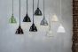 Ganton Cage Vintage Pendant Light French Grey - Soho Lighting
