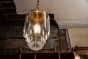Glasshouse Polished Brass Clear Pendant Light - The Schoolhouse Collection