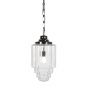 Glasshouse Nickel Clear Pendant Light - The Schoolhouse Collection