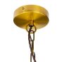 Soho Lighting Antique Gold Decorative Bulb Holder with Chain