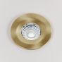 Soho Brushed Brass LED Downlights, Fire Rated, Fixed, IP65, CCT Switch, High CRI, Dimmable