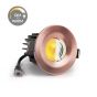 Brushed Copper CCT Dim To Warm LED Downlight Fire Rated IP65