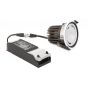 Soho Black Nickel LED Downlights, Fire Rated, Fixed, IP65, CCT Switch, High CRI, Dimmable
