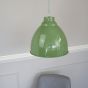 Olive Green Pendant Light - Oxford Vintage - Soho Lighting
