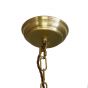 Langdon Lantern Pendant Small Brass