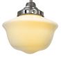 Frith Nickel Opaque Pendant Light - The Schoolhouse Collection