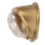 Kingly Lacquered Antique Brass IP66 Rated Wall Light - The Outdoor & Bathroom Collection