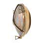 Carlisle Polished Brass IP66 Trine Prismatic Glass Wall Light - The Outdoor & Bathroom Collection