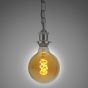 Soho Lighting Nickel Decorative Bulb Holder with Chain