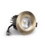 Soho Antique Brass LED Downlights, Fire Rated, Fixed, IP65, CCT Switch, High CRI, Dimmable