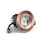 Soho 6 Pack - Antique Copper LED Downlights, Fire Rated, Fixed, IP65, CCT Switch, High CRI, Dimmable