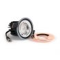 Soho 8 Pack - Rose Gold LED Downlights, Fire Rated, Fixed, IP65, CCT Switch, High CRI, Dimmable