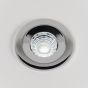 Soho 8 Pack - Polished Chrome LED Downlights, Fire Rated, Fixed, IP65, CCT Switch, High CRI, Dimmable