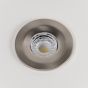 Soho Brushed Chrome LED Downlights, Fire Rated, Fixed, IP65, CCT Switch, High CRI, Dimmable