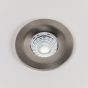 Soho 10 Pack - Brushed Chrome LED Downlights, Fire Rated, Fixed, IP65, CCT Switch, High CRI, Dimmable
