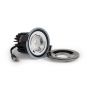 Soho Black Nickel LED Downlights, Fire Rated, Fixed, IP65, CCT Switch, High CRI, Dimmable