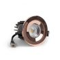 Soho 8 Pack - Polished Copper LED Downlights, Fire Rated, Fixed, IP65, CCT Switch, High CRI, Dimmable