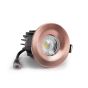 Soho 6 Pack - Brushed Copper LED Downlights, Fire Rated, Fixed, IP65, CCT Switch, High CRI, Dimmable