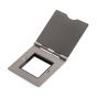 The Lombard Collection Brushed Chrome Black Insert 2 x25mm EM-Euro Module Floor Plate