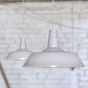 Argyll Industrial Pendant Light Grey Haze - Soho Lighting