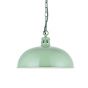 Berwick Rustic Dome Pendant Light Chalk Mint Green - Soho Lighting