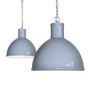 Wardour Industrial Bay Pendant Light French Grey - Soho Lighting