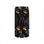 The Connaught Collection Black Nickel 20A Double Pole 'Wine Cooler' RM-Grid Switch Module