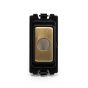The Savoy Collection Brushed Brass Flex Outlet RM-Grid Switch Module