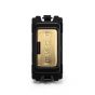 The Savoy Collection Brushed Brass Fused Connection Unit RM-Grid Switch Module