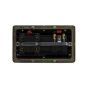 The Connaught Collection Flat Plate Black Nickel 45A Cooker Control Unit With Neon Blk Ins Screwless