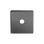 The Connaught Collection 1 Gang CM Circular Module Grid Switch Plate