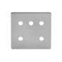 The Lombard Collection 5 Gang CM Circular Module Grid Switch Plate
