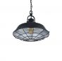 Brewer Caged Coffee Black Step Pendant