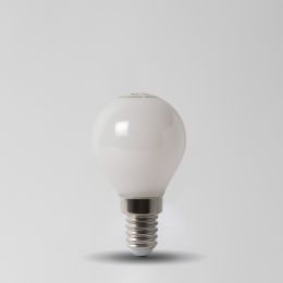 4w E14 Golf Ball Opal LED Bulb 2200K Dimmable