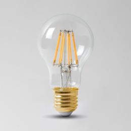 8w E27 4100K Transparent Dimmable