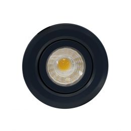 Squid Ink Blue 4K Cool White Tiltable LED Downlights, Fire Rated, IP44, High CRI, Dimmable