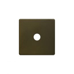 The Eton Collection 1 Gang CM Circular Module Grid Switch Plate