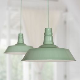 Mint Green Pendant Light
