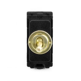The Savoy Collection 20A 1 Way Retractive CM-Grid Toggle Switch Module