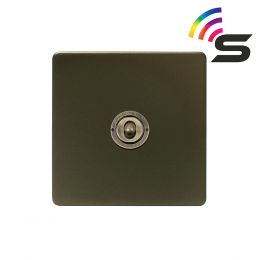 Soho Lighting Bronze 1 Gang 150W Smart Toggle Switch