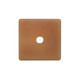 The Chiswick Collection Antique Copper 1 Gang LT3 Toggle Plate