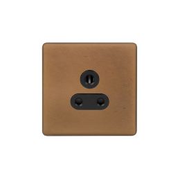 The Chiswick Collection Antique Copper The Chiswick Collection 5 Amp Socket Unswitched