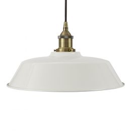 Pale Grey Chancery Painted Pendant Light