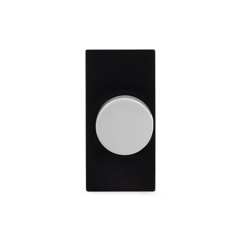 Soho Lighting White Metal 6A Dummy Dimmer Switch Plate Module The