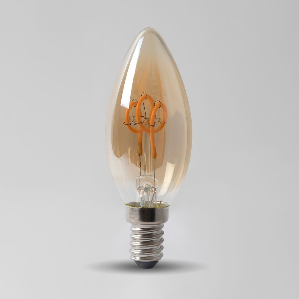 LED Filament Candle Bulb | LED Bulb | 2W Dimmable - The Soho Lighting Company