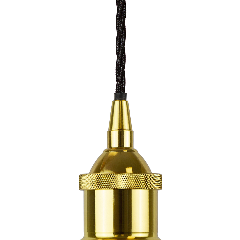 Navy Blue St Edmund's Painted Pendant Light