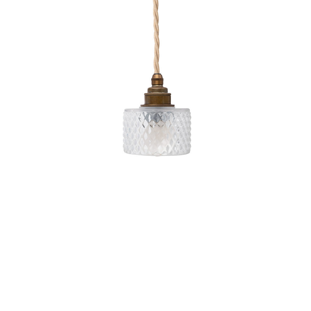 Dante Petite Prismatic Glass Pendant Light