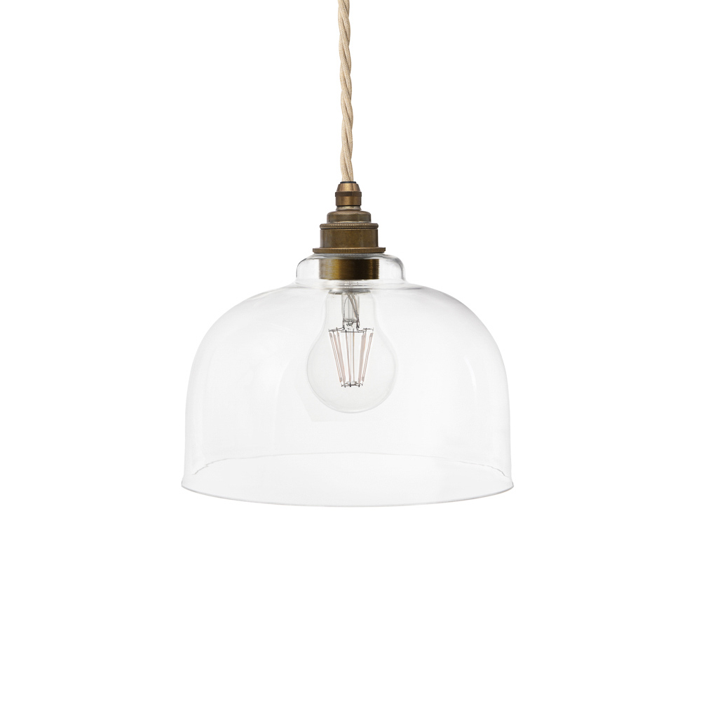 Tennyson Clear Glass Pendant Light