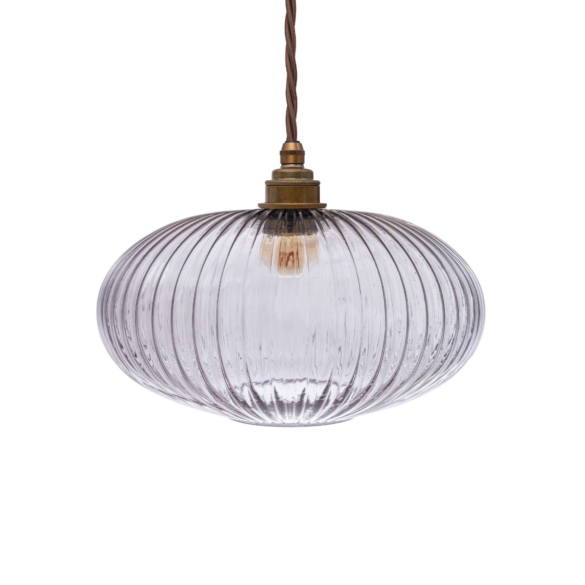 Henley Ellipse Glass Pendant Light